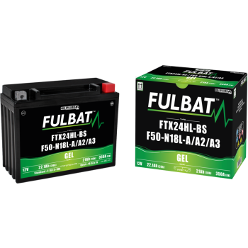 Akumulator Fulbat SLA Y50-N18L-A FTX24HL-BS / F50N-18L-A/A2/A3 GEL 12V 22.1Ah 350A